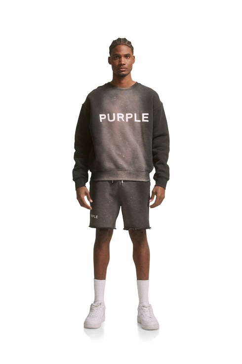PURPLE BRAND P401 Hwt Fleece Crewneck Mens Apparel